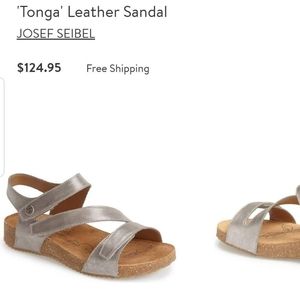 Josef Seibel Tonga leather sandal